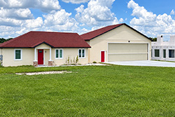 Custom Home 827 with Aviation Hangar